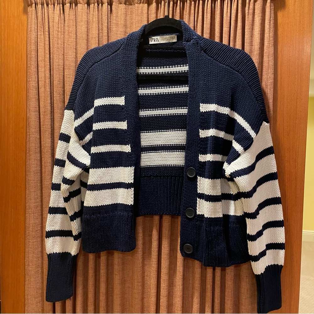 Zara Striped Cardigan